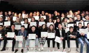 Remise des diplômes du brevet Établissement Saint Victor Valence